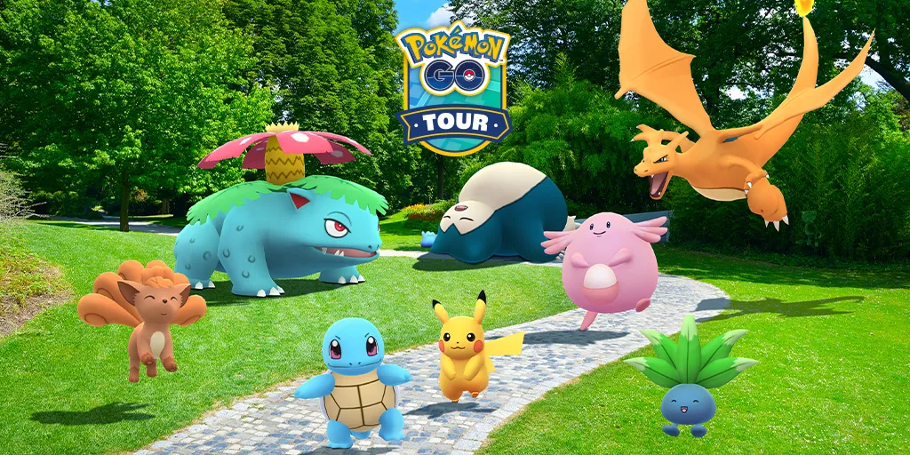 Niantic宣布PokémonGoTour：Kanto奖金活动，并提供新的独家定时研究