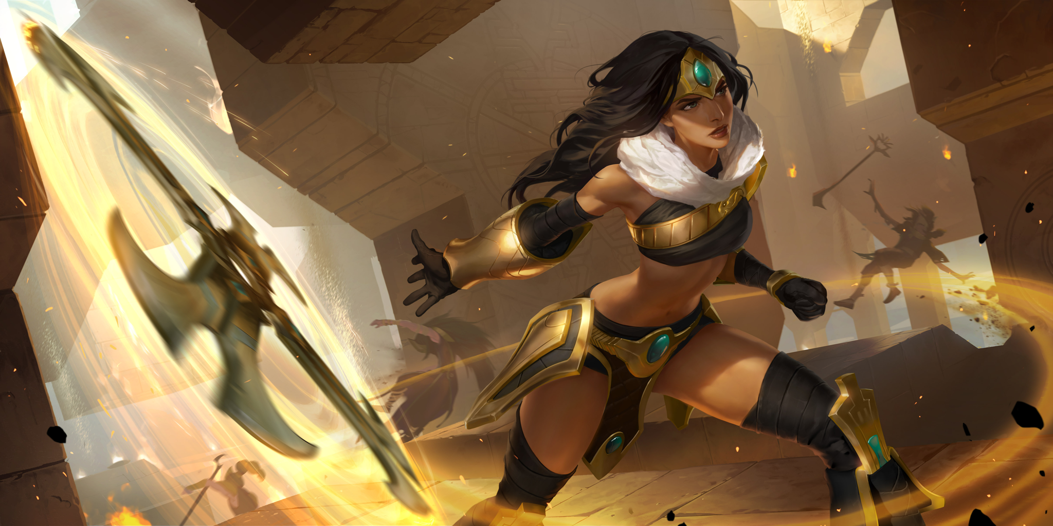 Riot在Runeterra的传奇人物中增加了Sivir，并在上升扩张的帝国中添加了新的声誉关键字
