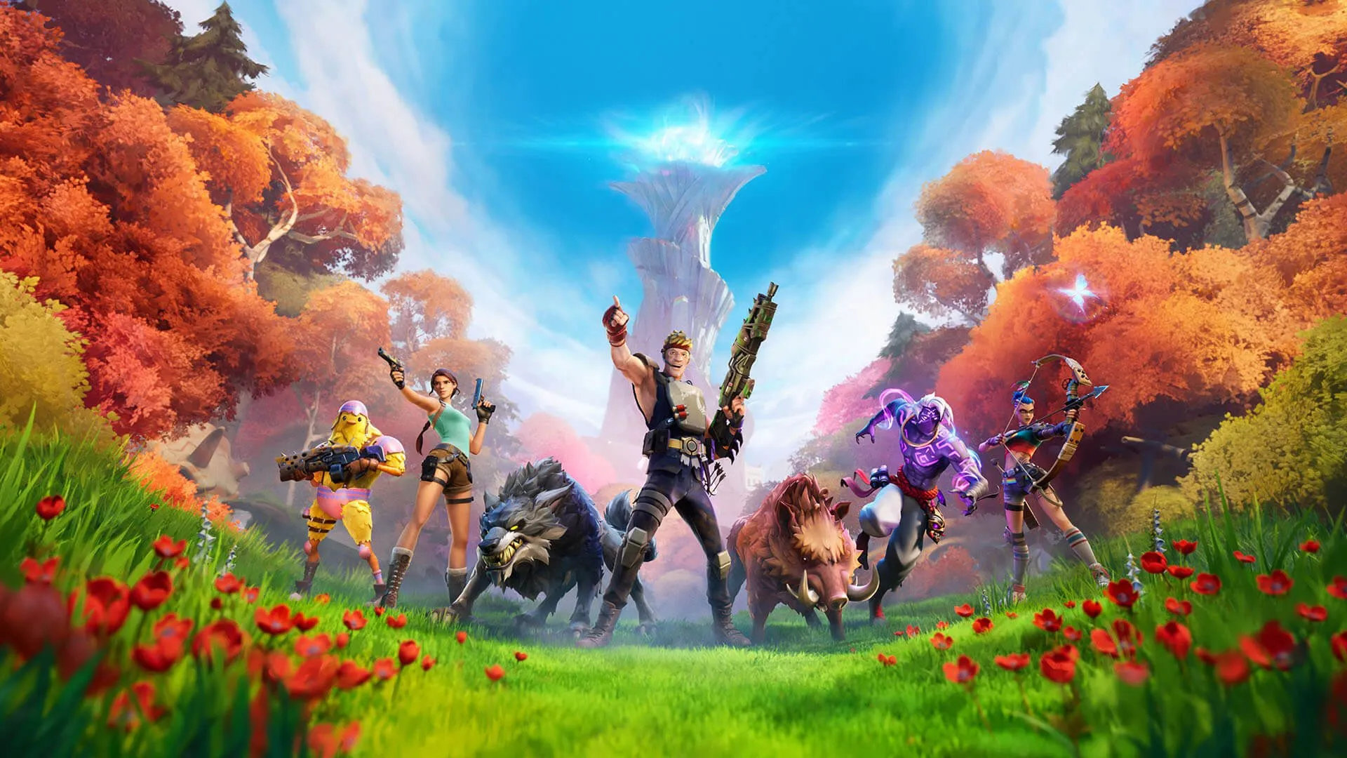 如何在第6季的Fortnite第2章中馴服一隻狼