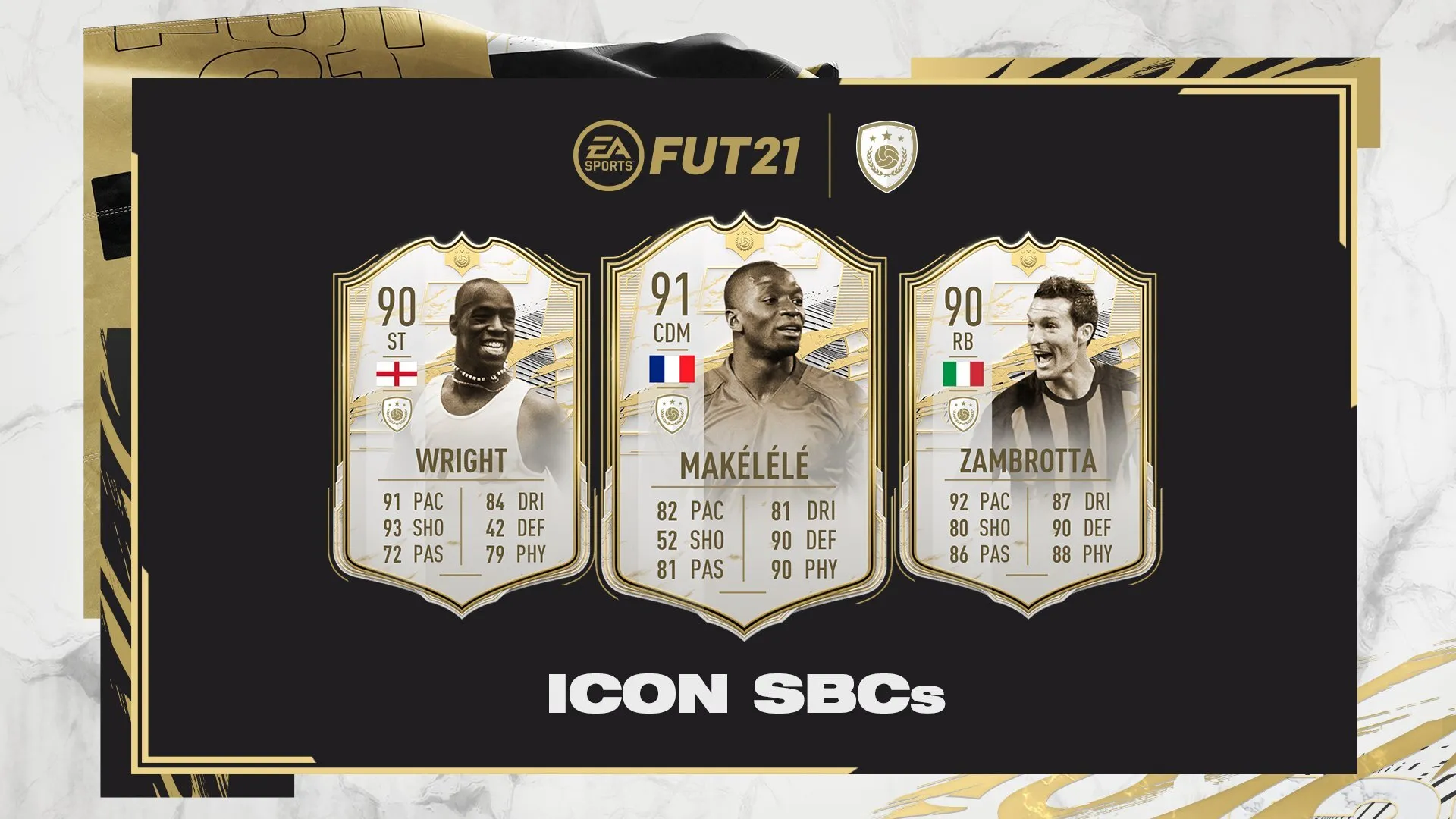 如何完成FIFA 21 Ultimate Team的Prime Icon Moments Zambrotta SBC