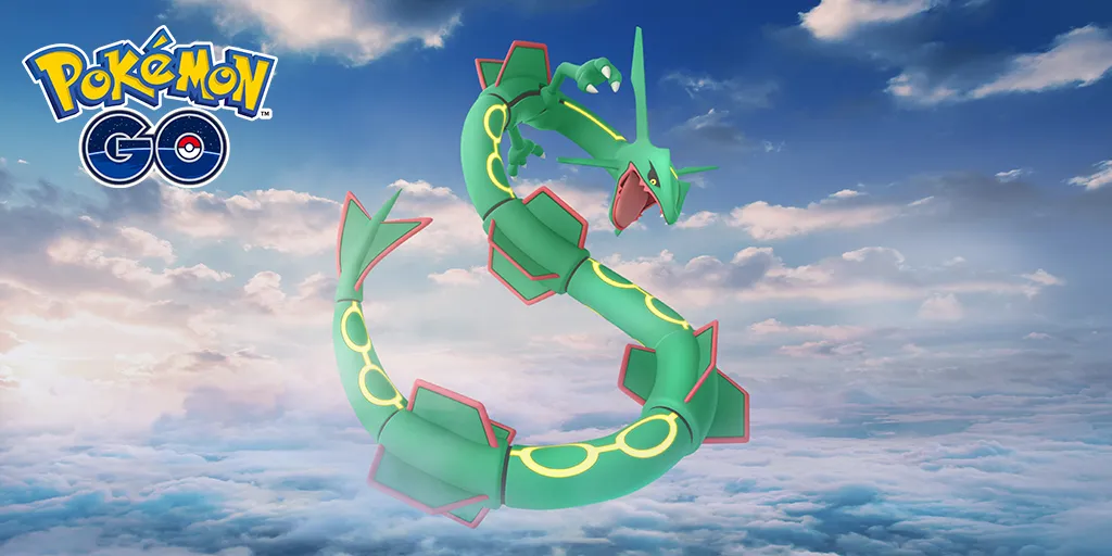PokémonGo增加了特殊的Rayquaza Raid Weekend to Weather Week活動