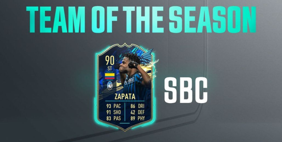 如何在FIFA 21 Ultimate團隊中完成TOTS ZAPATA SBC