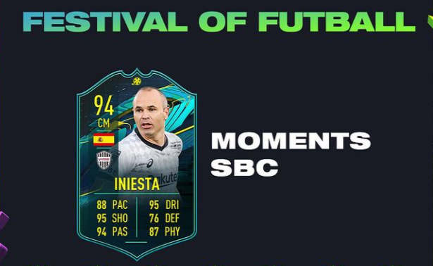 如何完成FIFA 21 Ultimate Team Iniesta sbc的球员瞬间