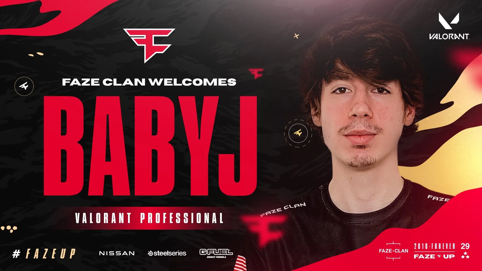 Babyj加入Faze Valort阵容