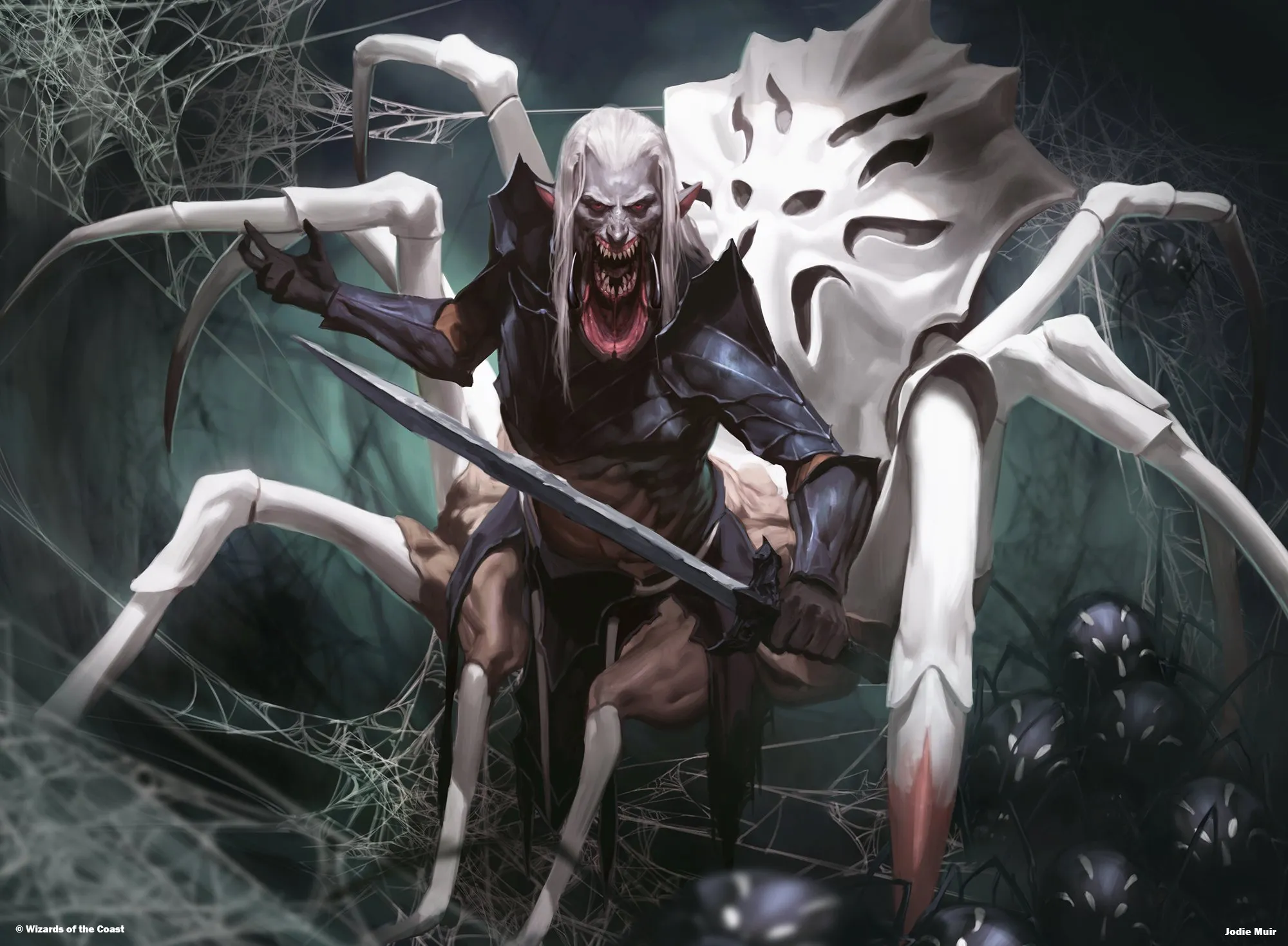 在被遺忘的領域中MTG冒險中的所有敵人顏色罕見的生物