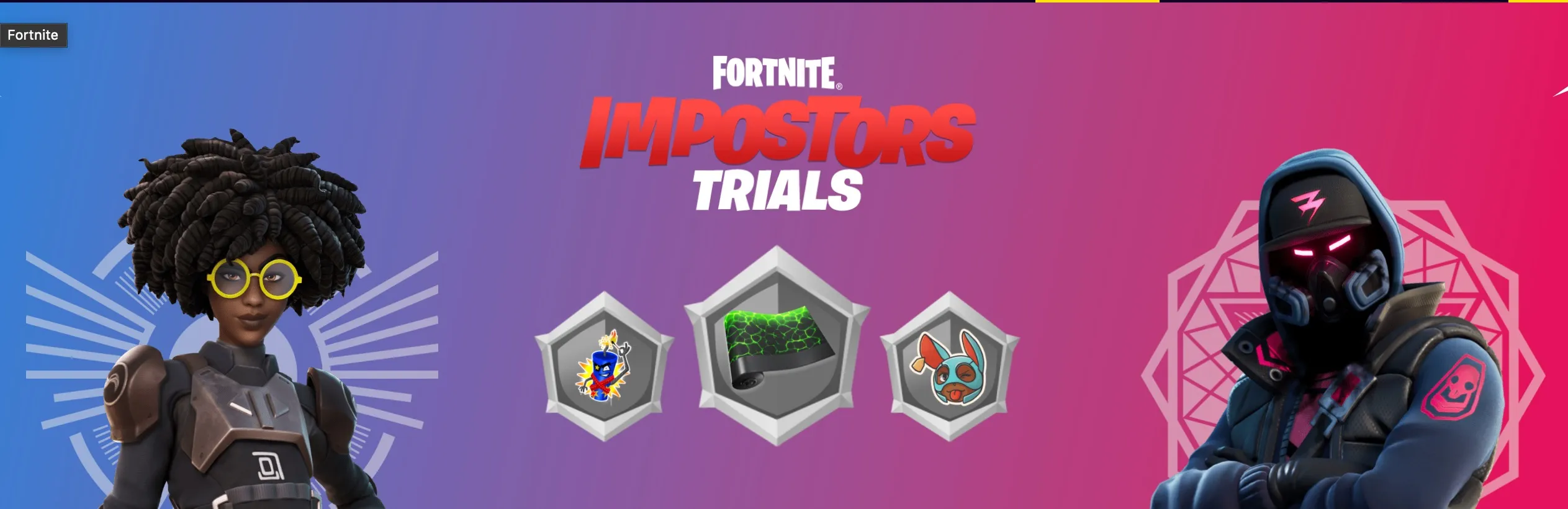 如何在Fortnite冒名頂替審判中獲得所有獎勵