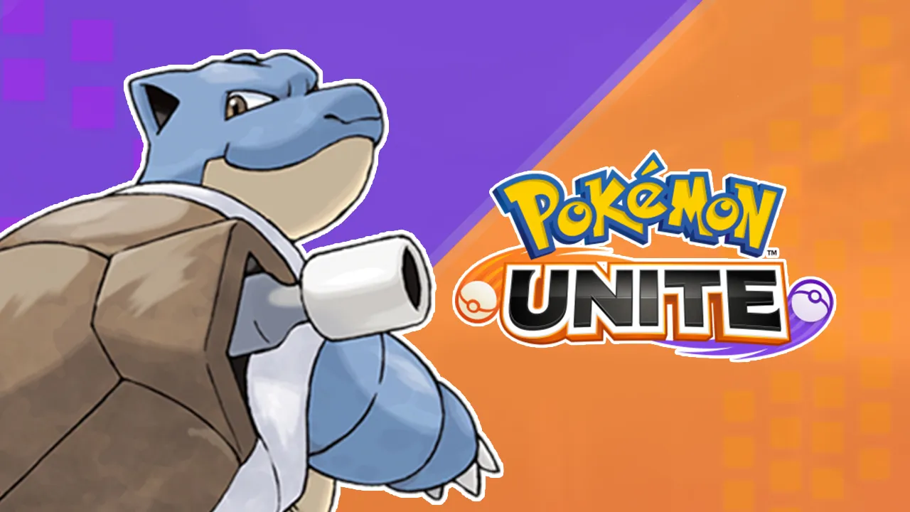 現在可以在PokémonUnite中使用Blastoise