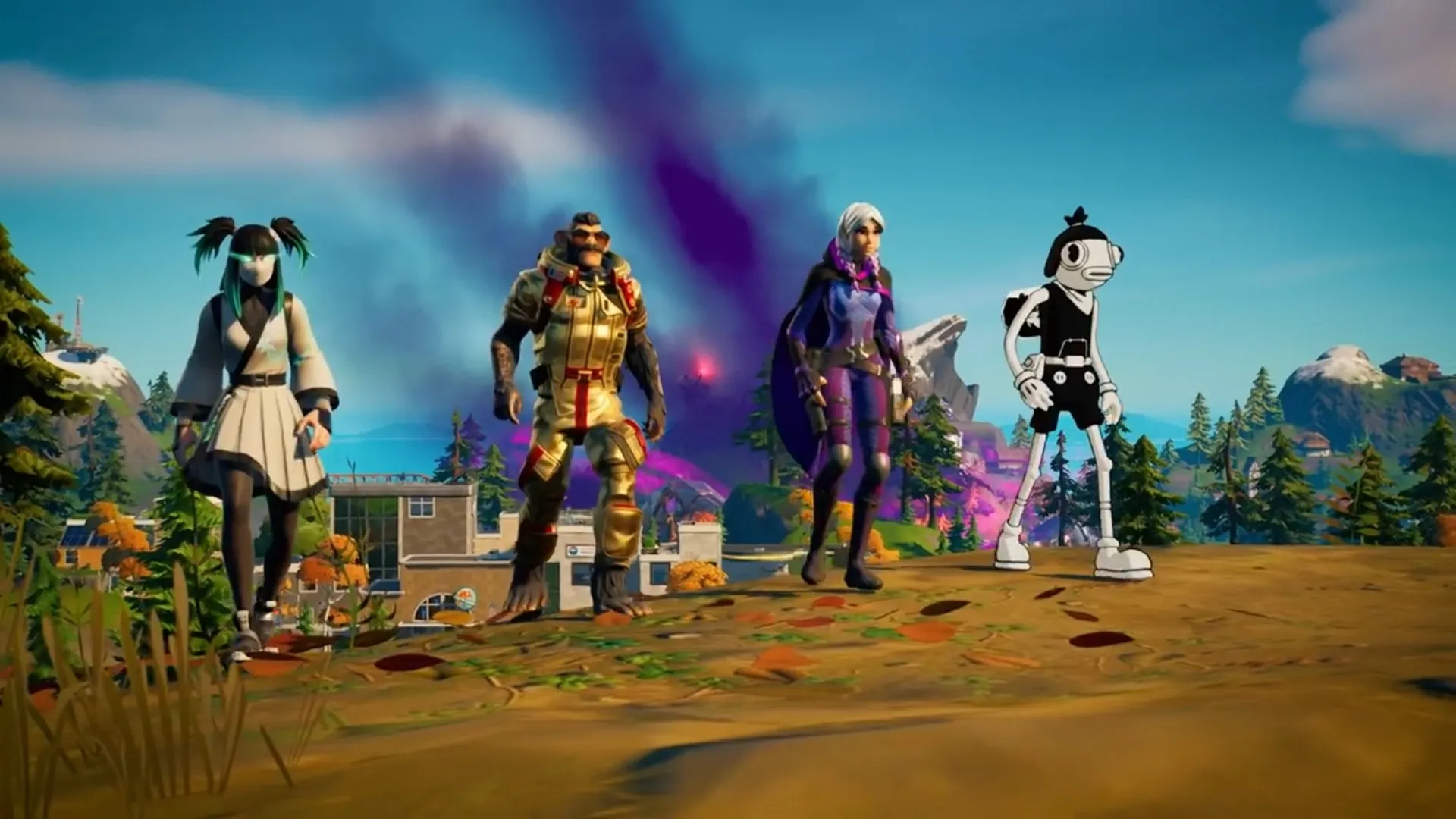 Fortnite的Shanty Town在哪裡？