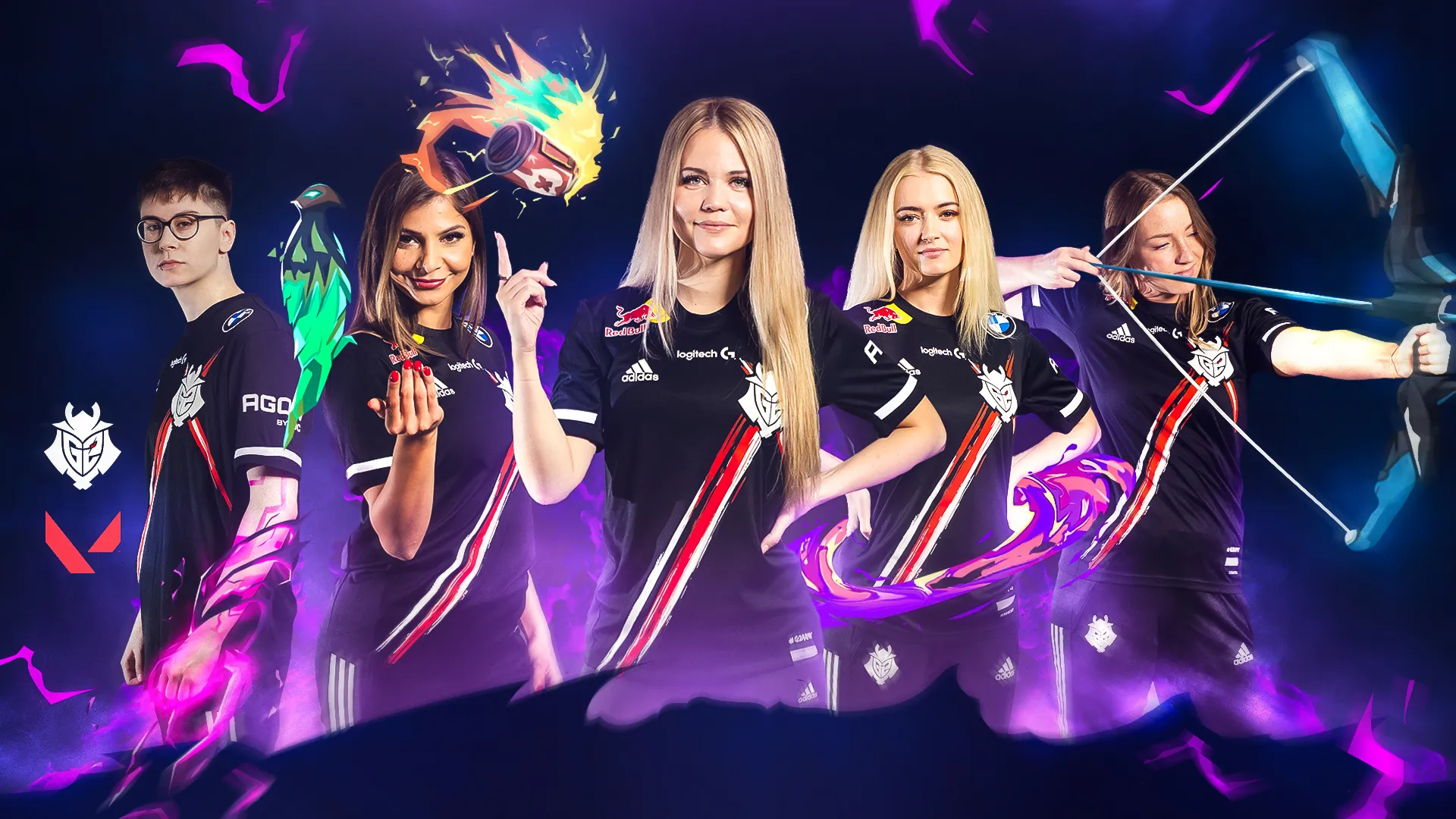 G2 Esports签署了前Xset CS的女性Valort阵容：GO球员