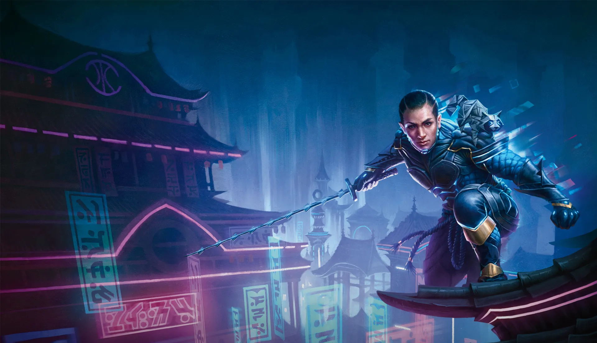 MTGA的Kamigawa的每一個獎勵：霓虹燈王朝的掌握通行證
