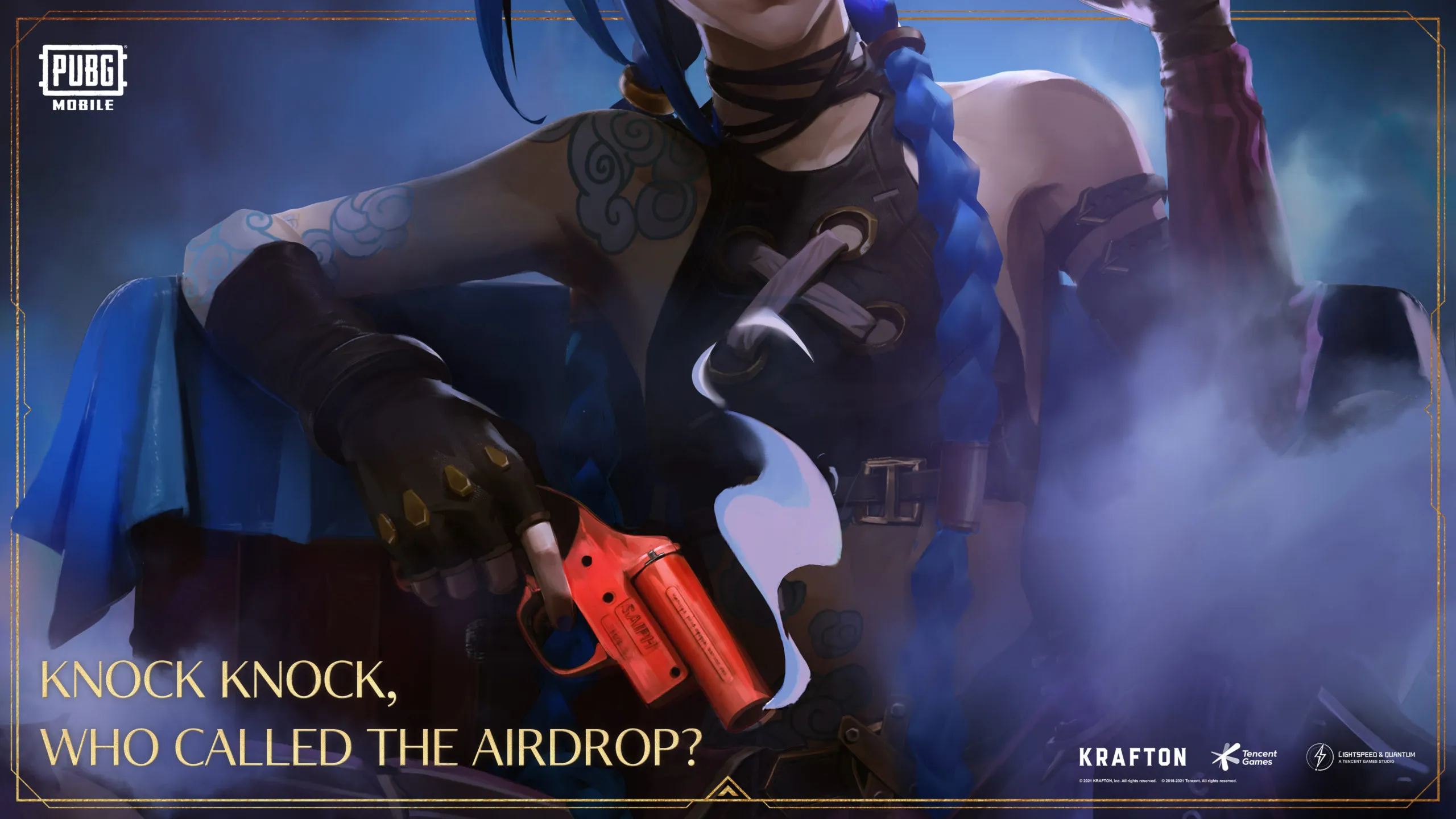 PUBG Mobile嘲笑与英雄联盟Netflix Show Arcane的合作
