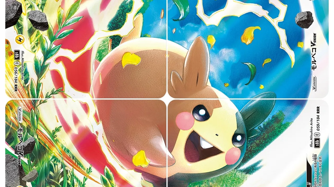 PokémonOCGOCG VMAX高潮的所有常規卡均顯示