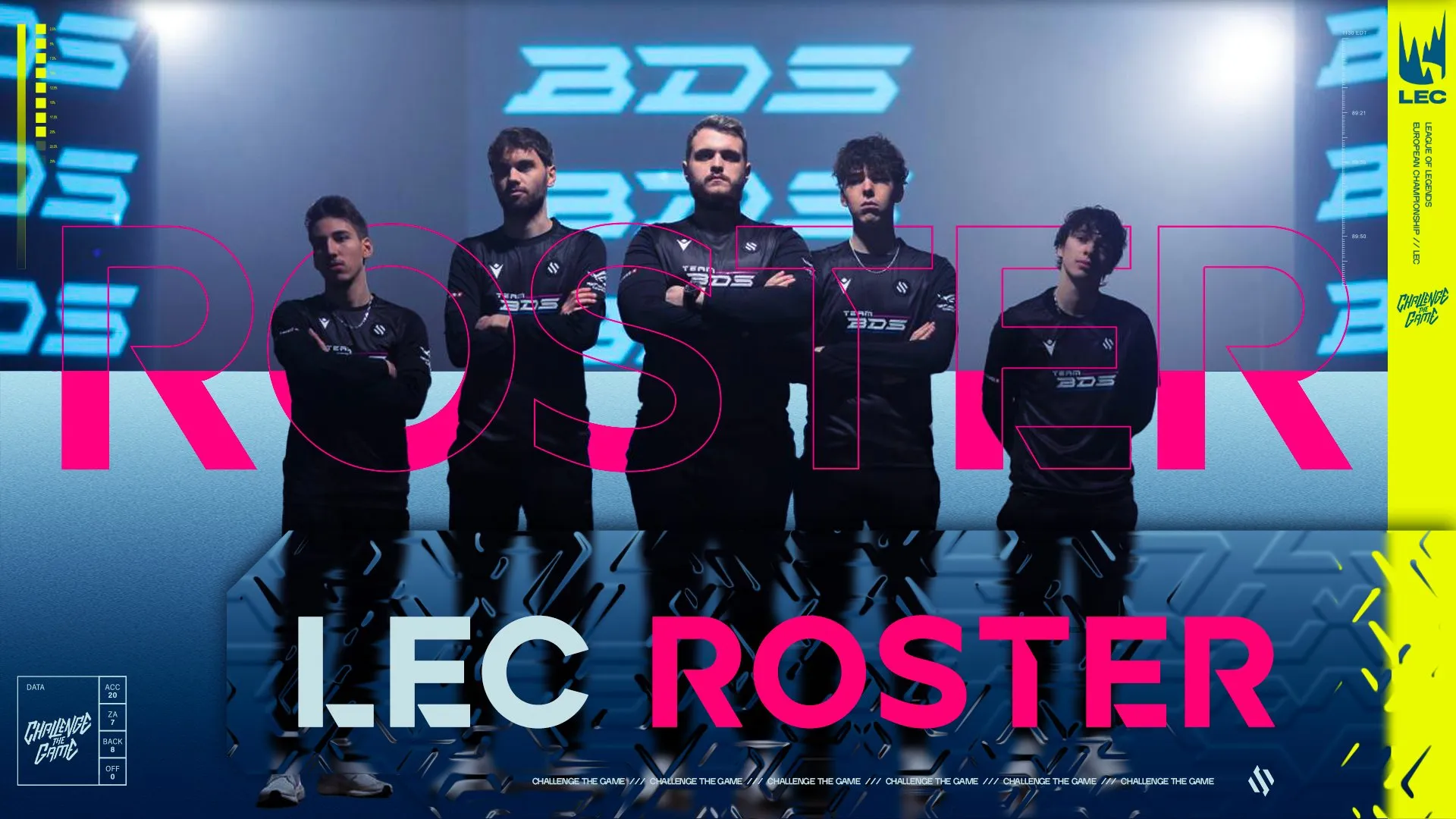 BDS戰隊取得LEC 2022春季賽首場勝利