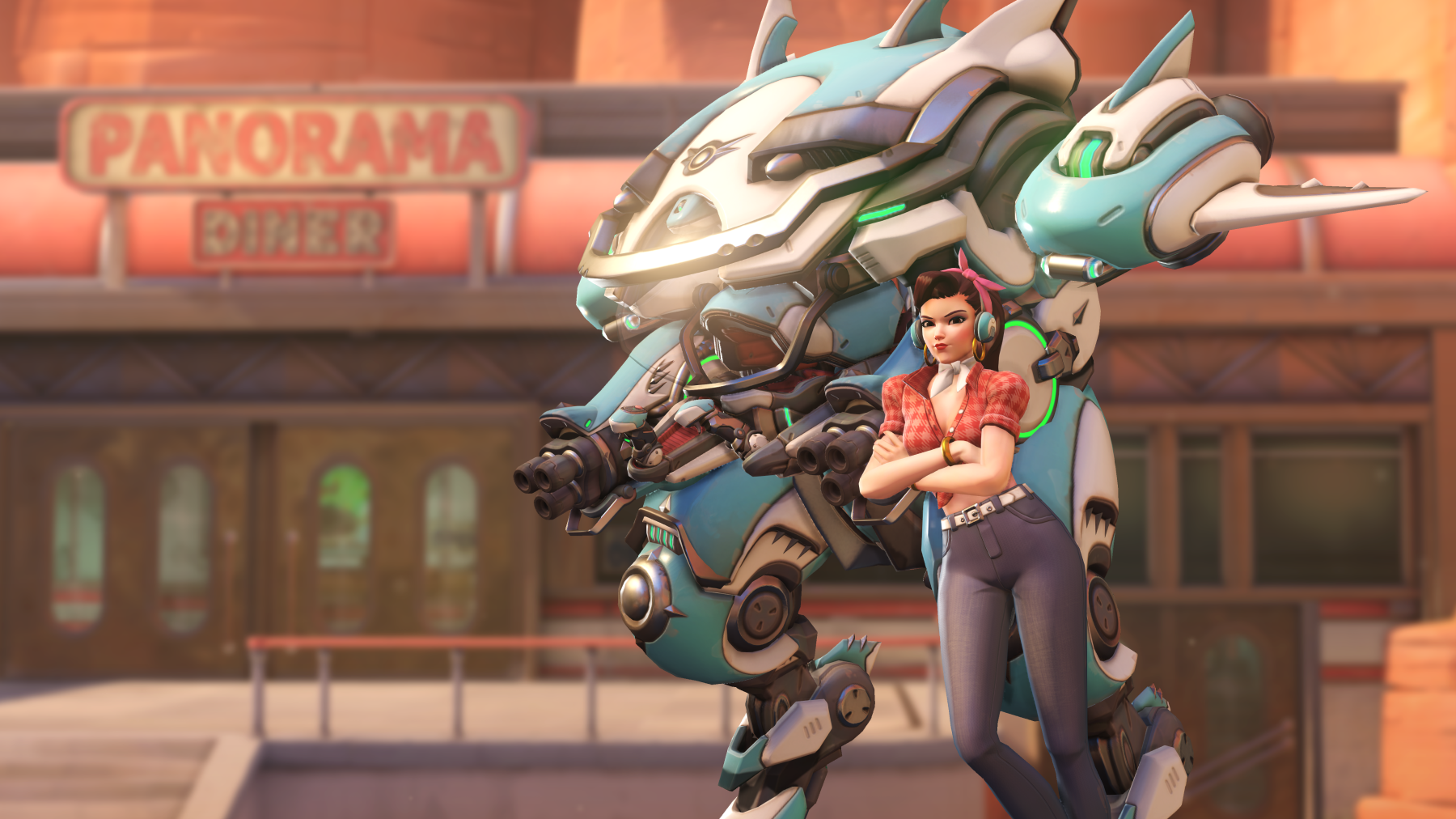 D.Va 在《鬥陣特攻》中最好的造型