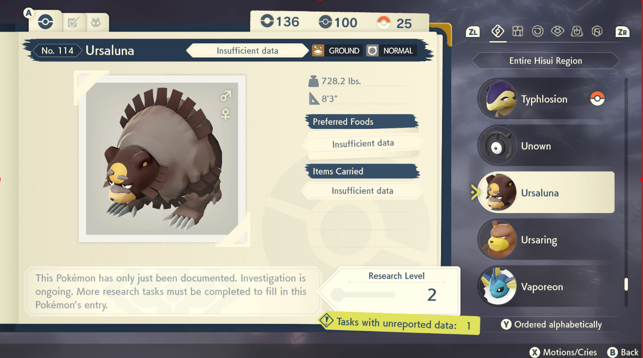 如何在神奇寶貝傳說中發展成Ursaluna：Arceus