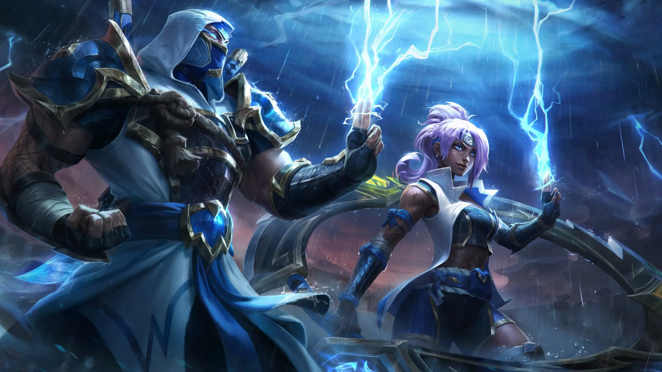 Riot 推出卡薩丁、奇亞娜、沈、勇敢鳳凰霞威望和火光艾克的全新 Shockblade 皮膚