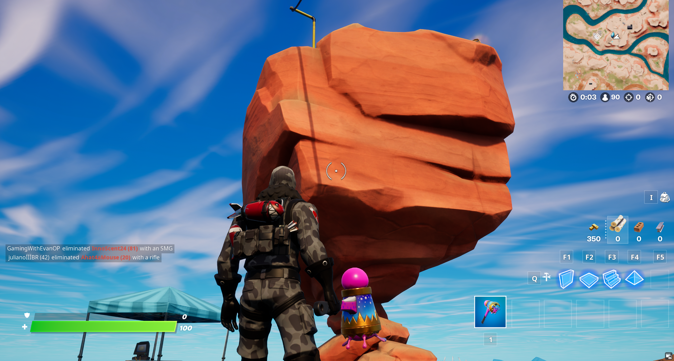 Fortnite中不可能的岩石在哪里？