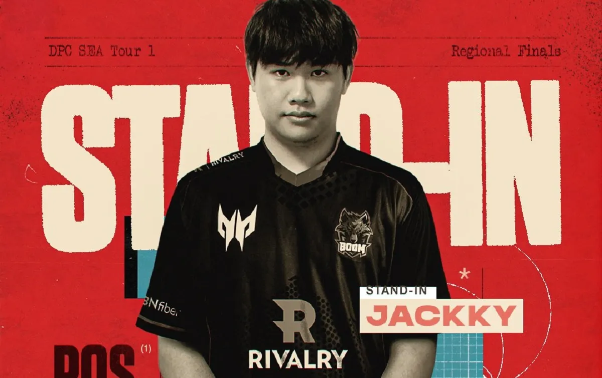 JaCkky 代表 BOOM Esports 参加 DPC SEA 冬季地区决赛