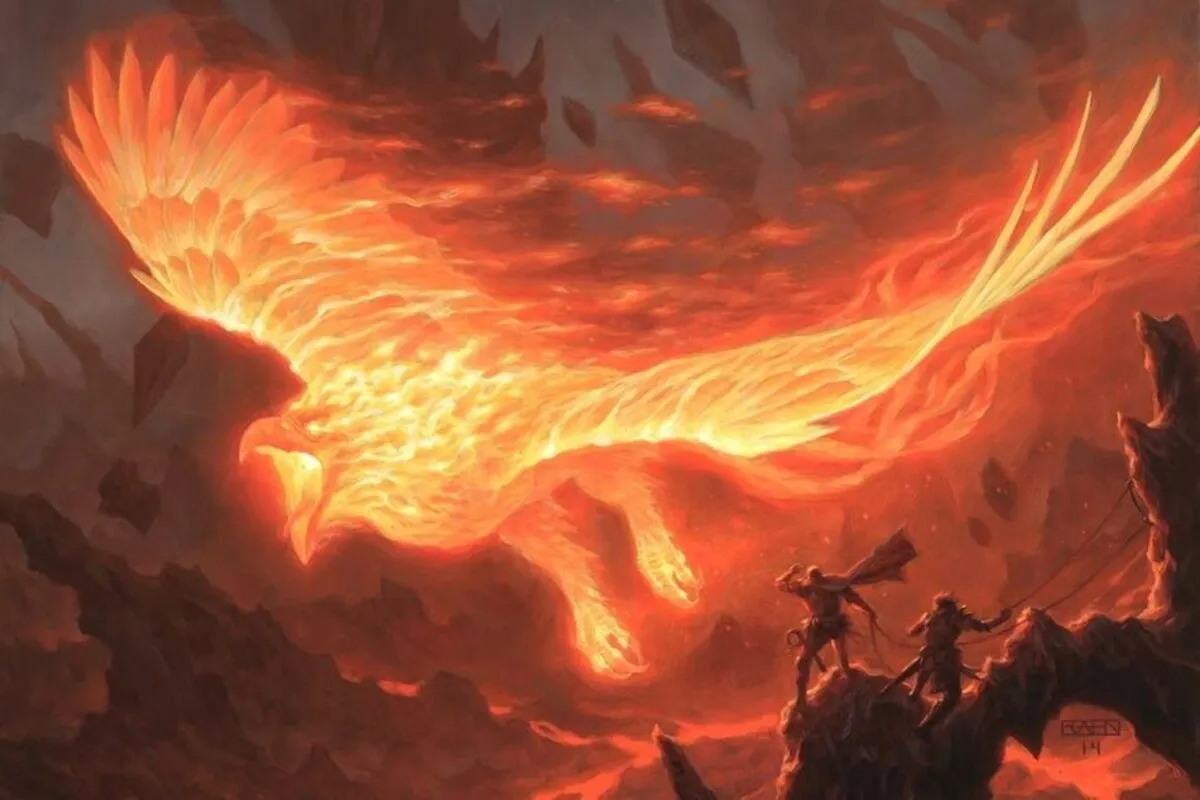 MTG煉金術Forgeborn Phoenix和Inchblade Companion Buff Boros設備甲板