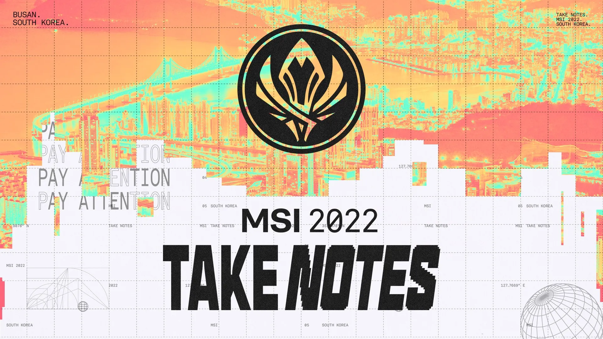 Riot確認MSI 2022將在韓國釜山舉行，並有現場觀眾