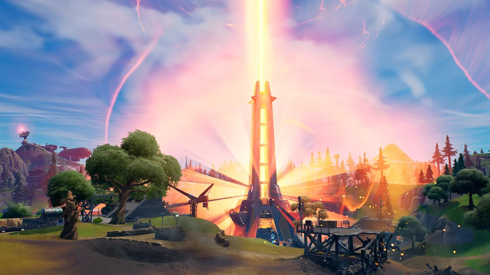 Fortnite的对撞机正在发出常规脉冲并显示进展