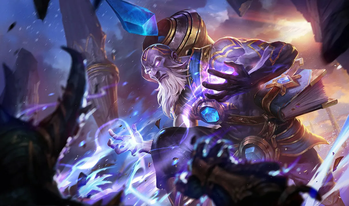 瑞兹（Ryze），李·辛（Lee Sin）和阿菲利奥斯（Aphelios