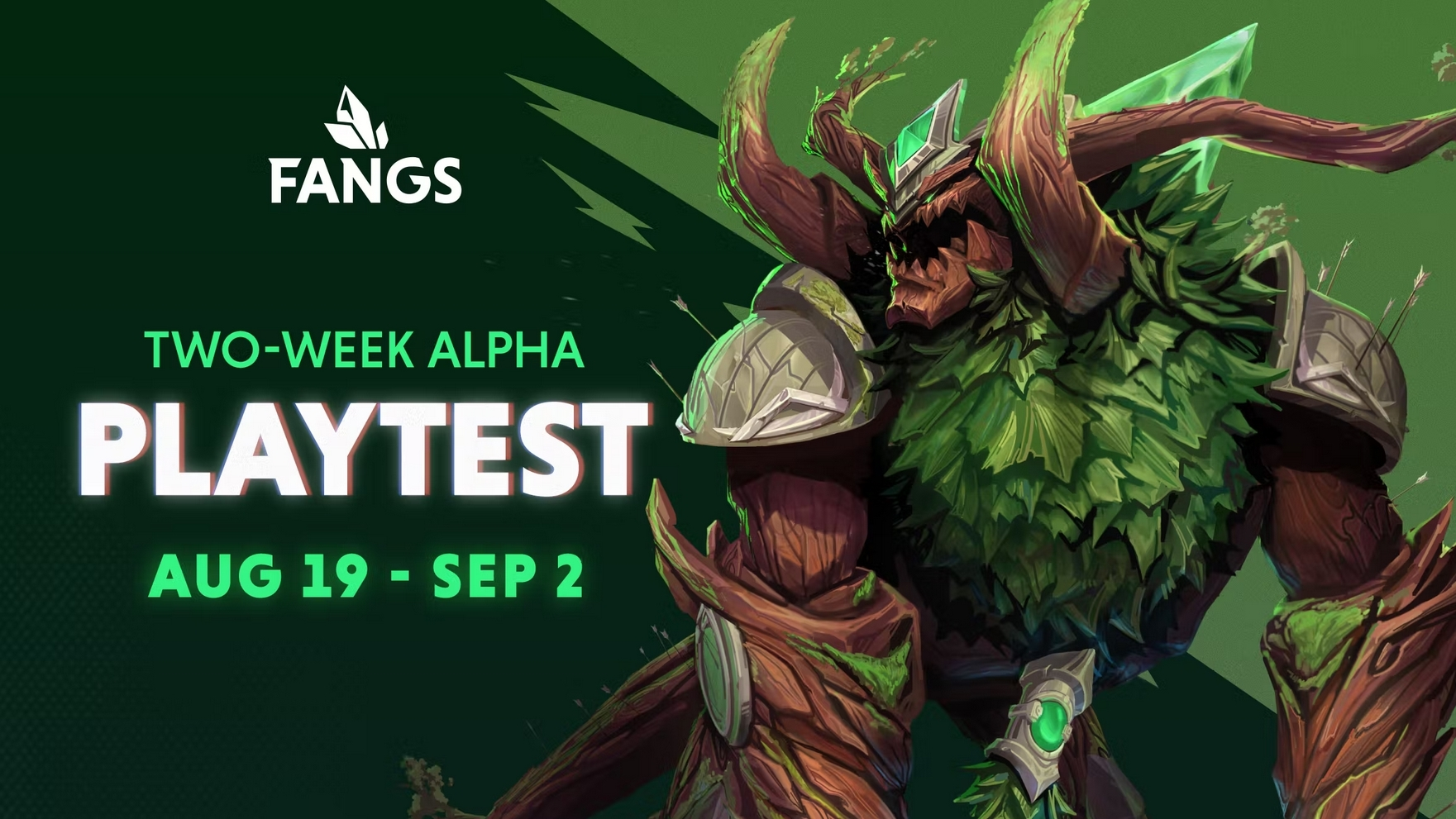 如何註冊Fangs Alpha Playtest