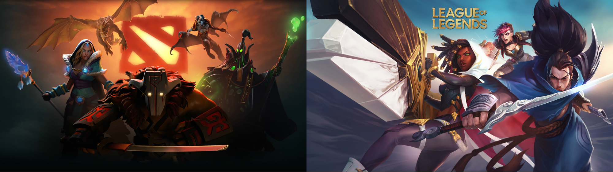 英雄联盟与Dota 2：Mobas之间的主要区别