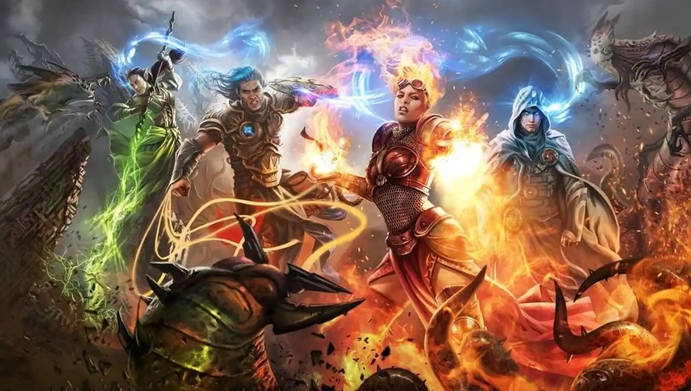 MTG Superfriends與URZA返回，在Dominaria United組裝Titans