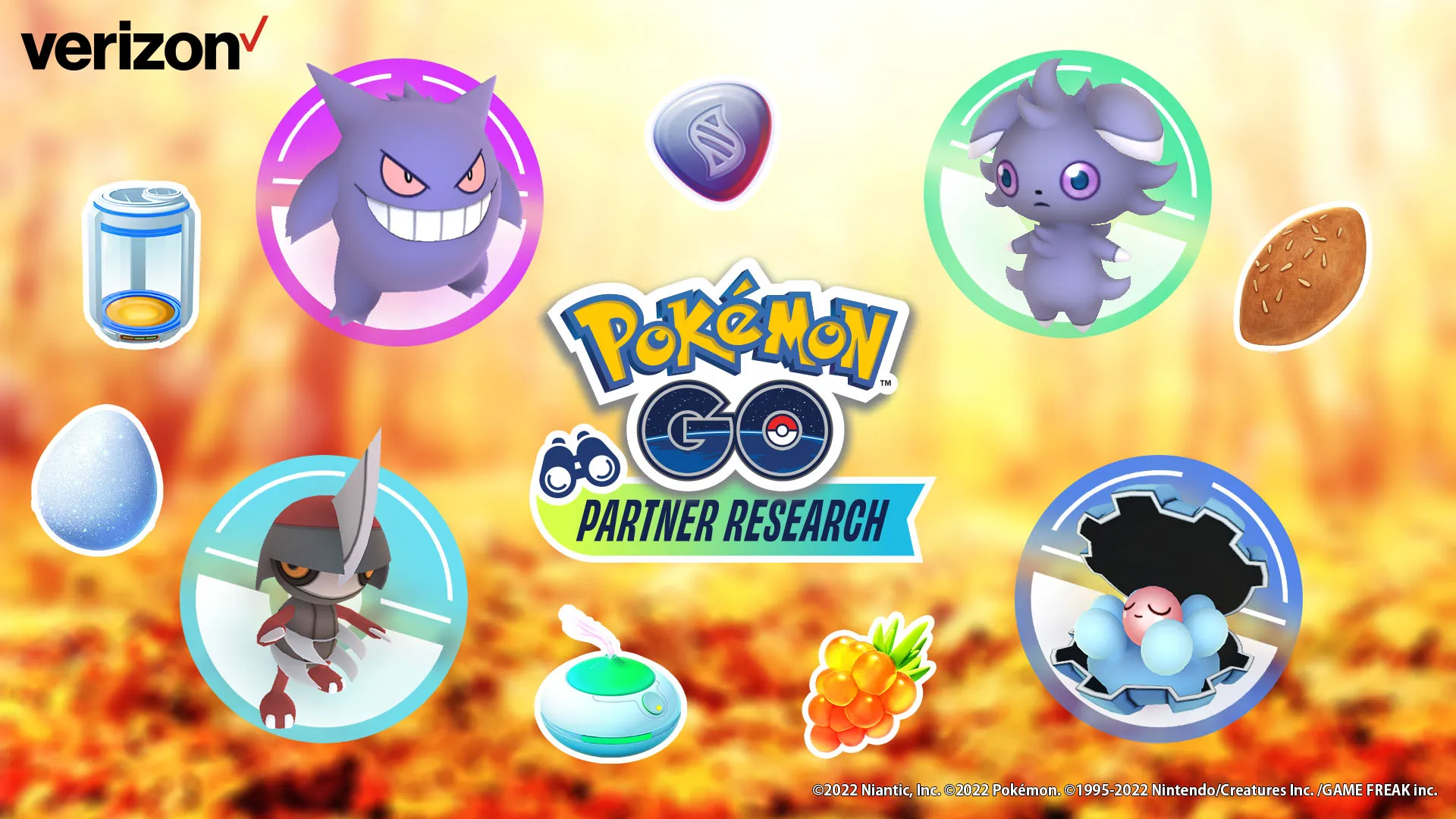 Pokemon Go Go Verizon合作伙伴研究的所有任务和奖励