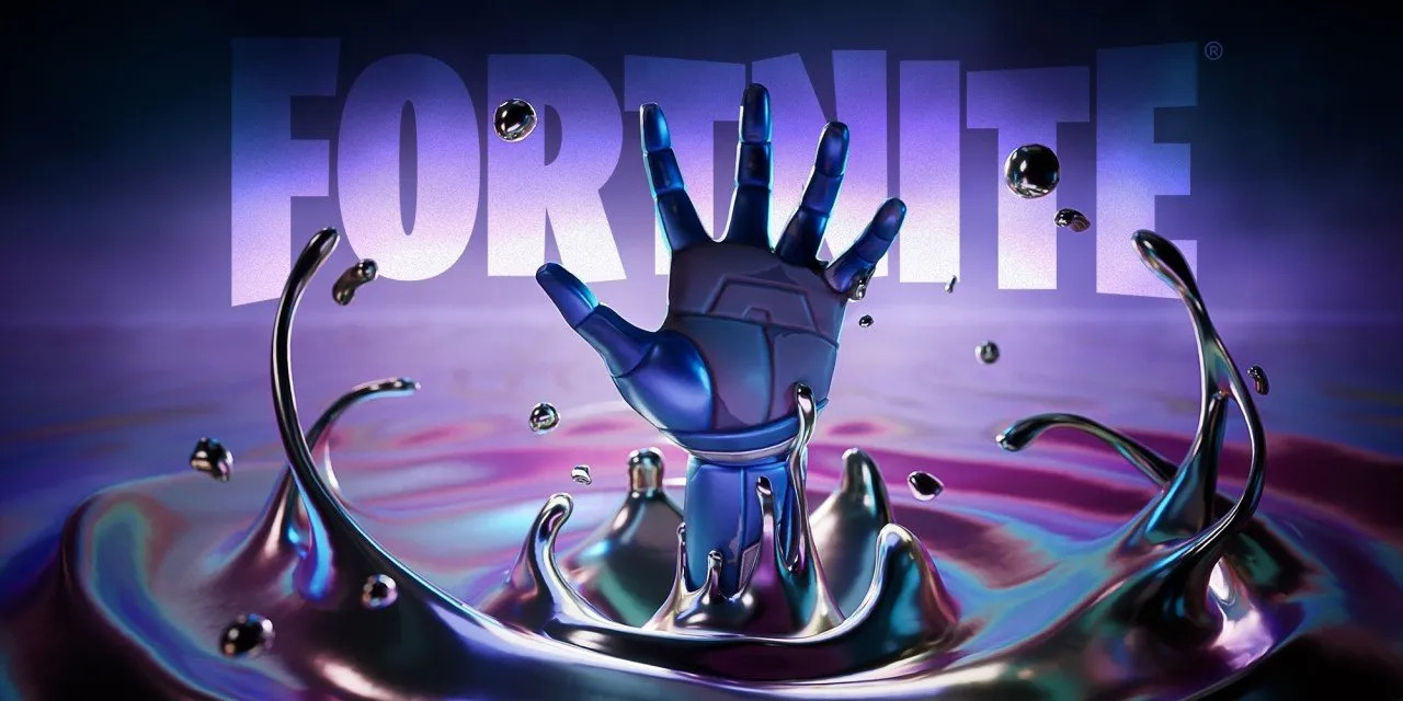 Fortnite的第3章的黑色黏性第4季預告片出現在島上