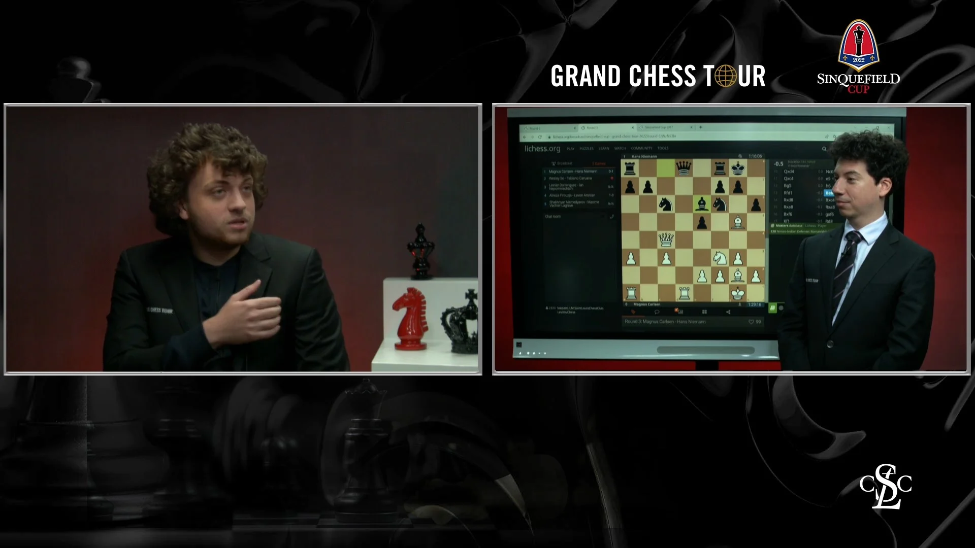 比賽組織者和 Chess.com 對尼曼作弊的看法相互矛盾