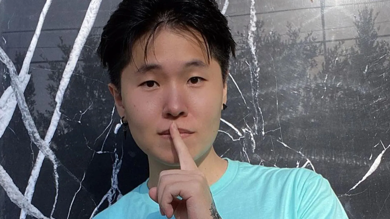 伪装的吐司乞求抽搐的粉丝停止与我们当中的联系