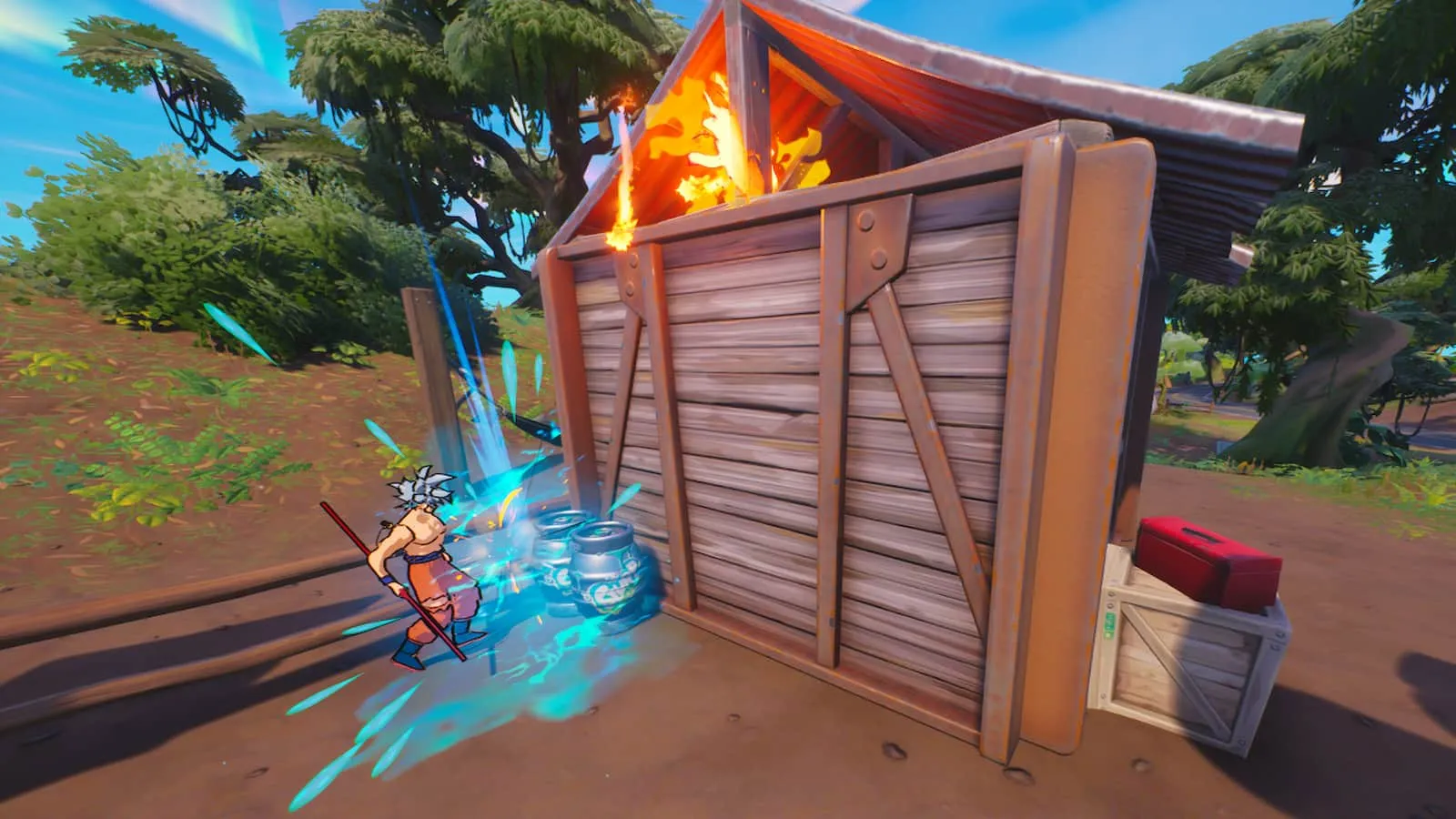 如何在Fortnite中用Slurp熄滅結構