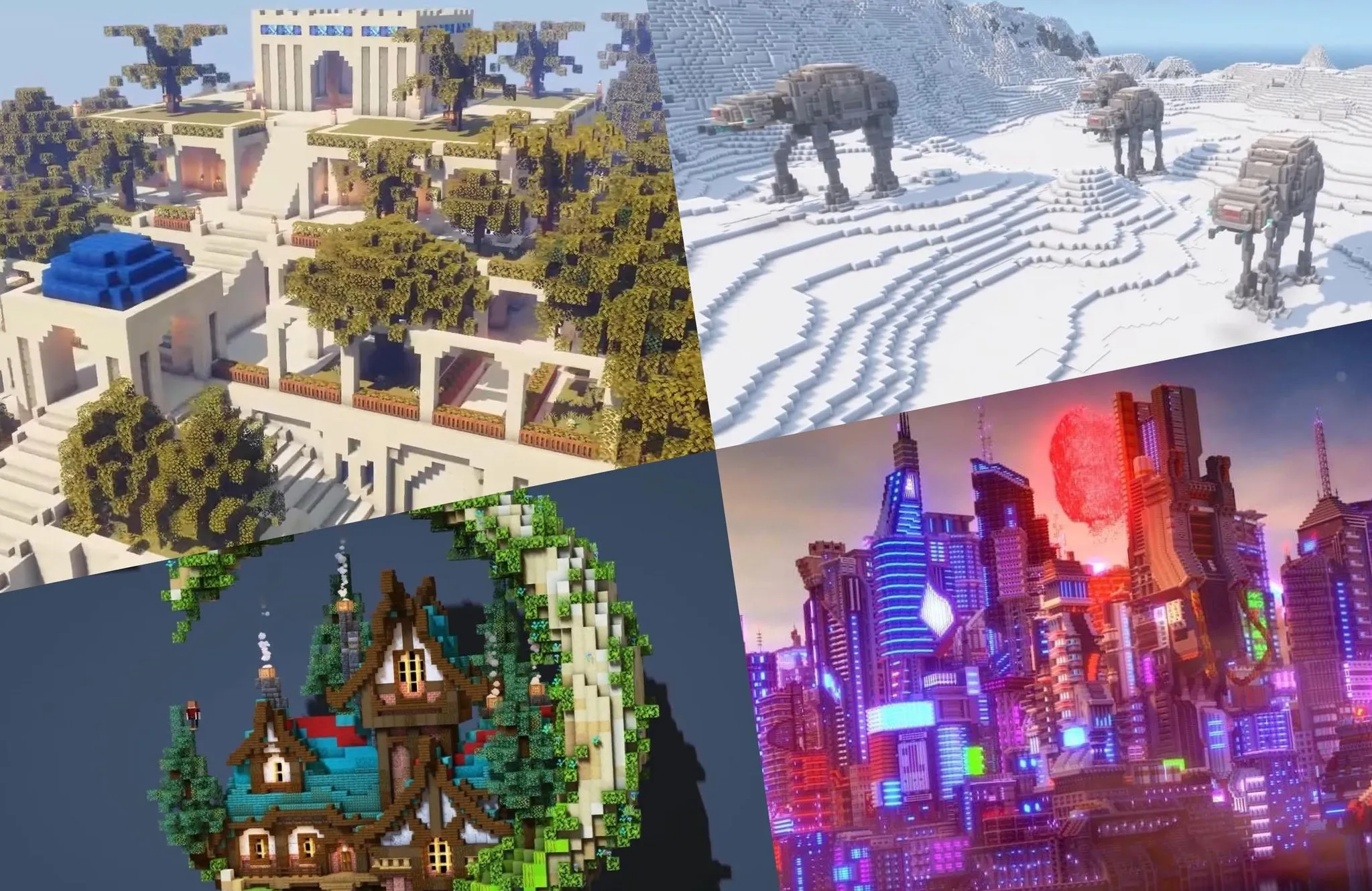 10 個 Minecraft 建立創意：在 Minecraft 中建立內容的靈感
