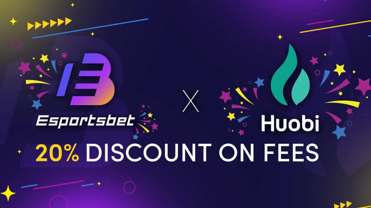 Esportsbet与Huobi Exchange合作，提供简单的加密交易