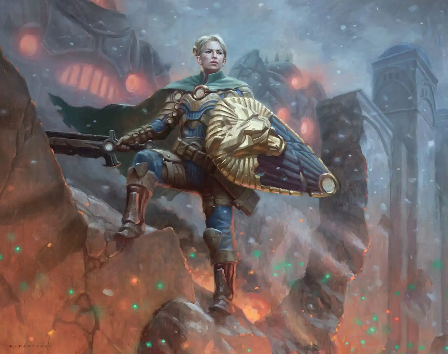 MTG Myrel，Argive的盾牌领导兄弟战争中的指挥官部落