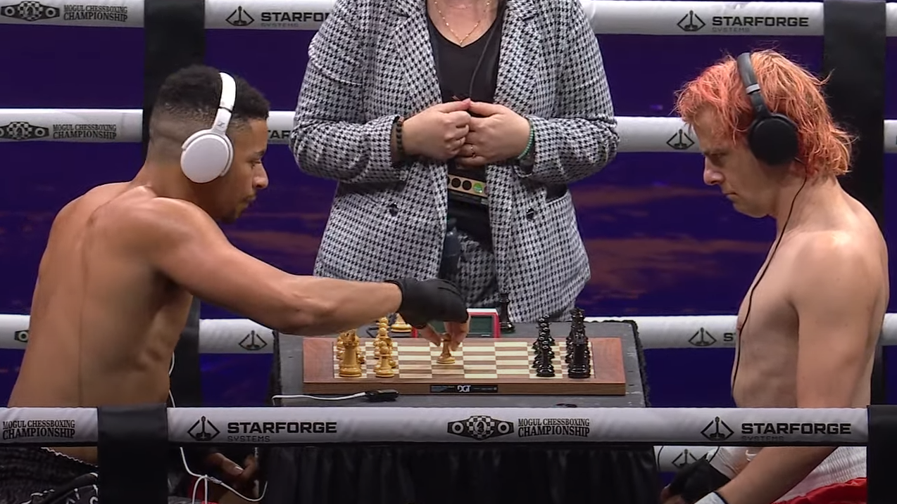 神话和切尔德利斯在大亨国际棋盘锦标赛期间不在乎国际象棋