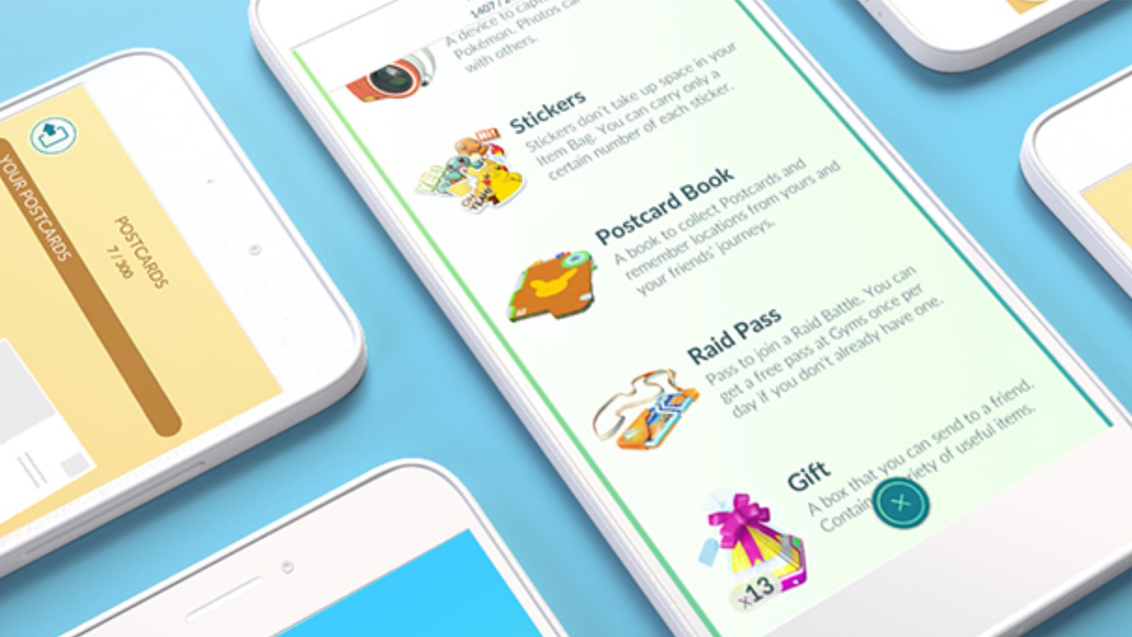 如何在 Pokémon Go 中釘明信片