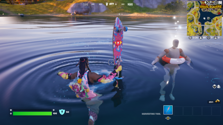 如何從Fortnite的“我的英雄學術任務”中的水中營救訓練假人