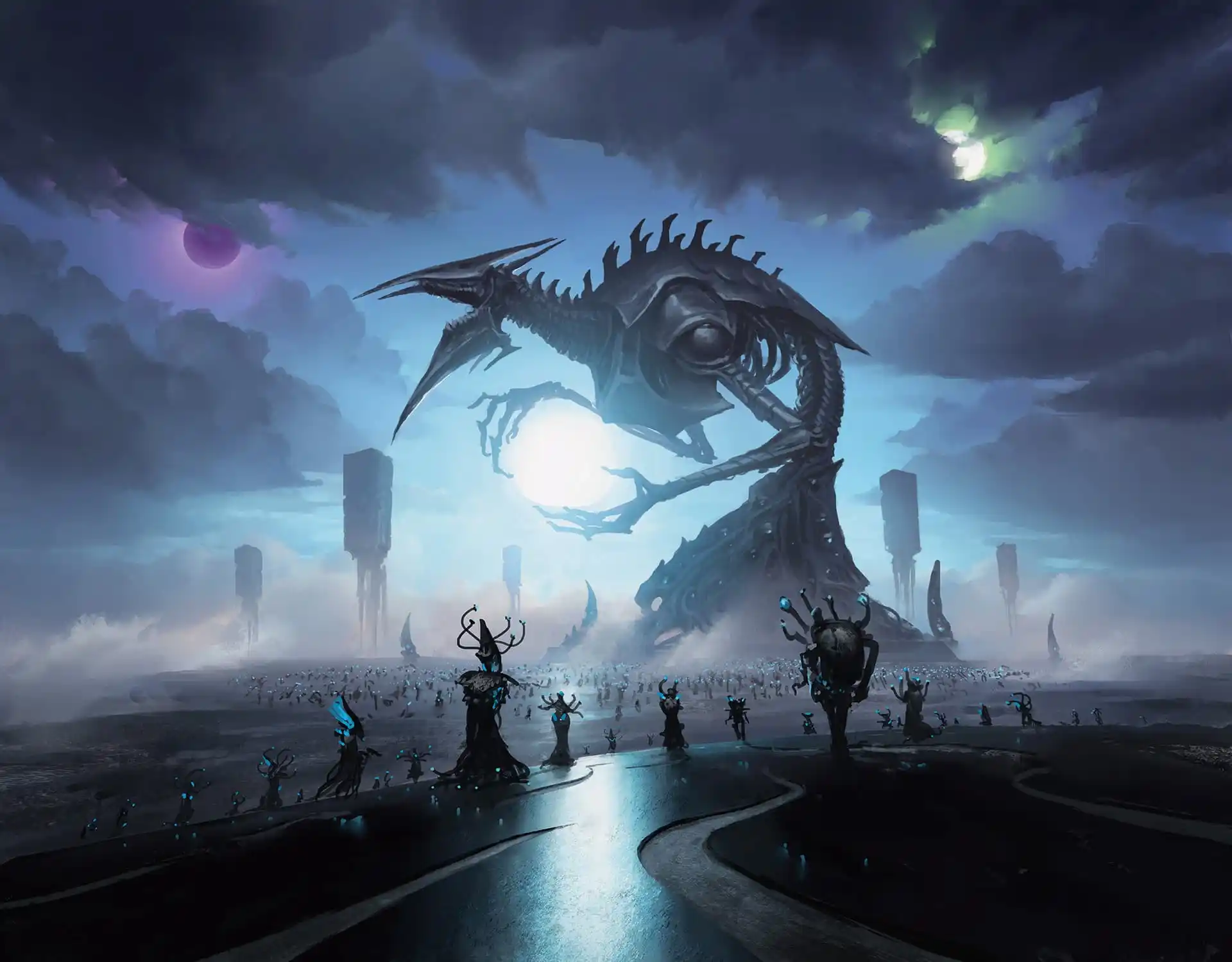 MTG增殖發動機Ichormoon Gauntlet為所有徒步組織增添了2個能力，