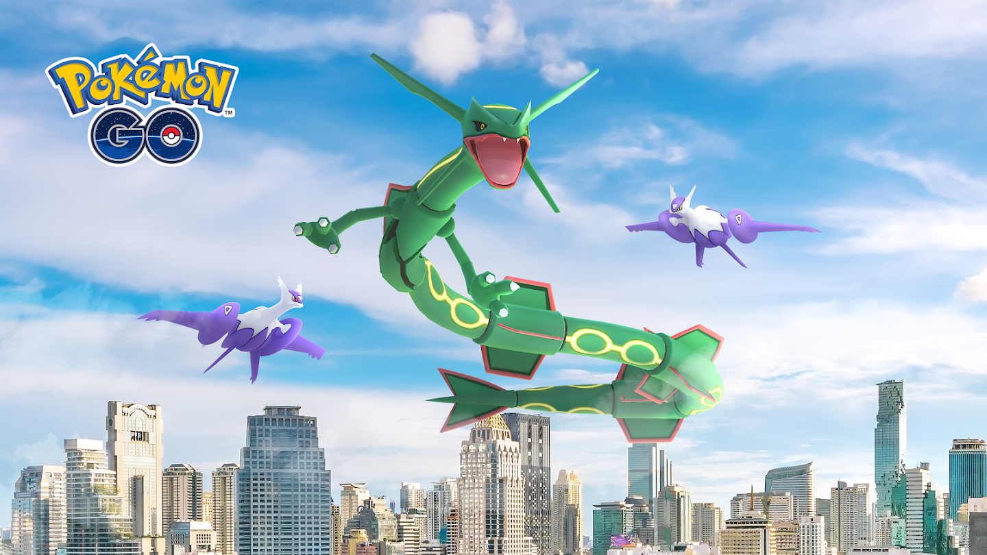 Mega Rayquaza什麼時候在PokémonGo？