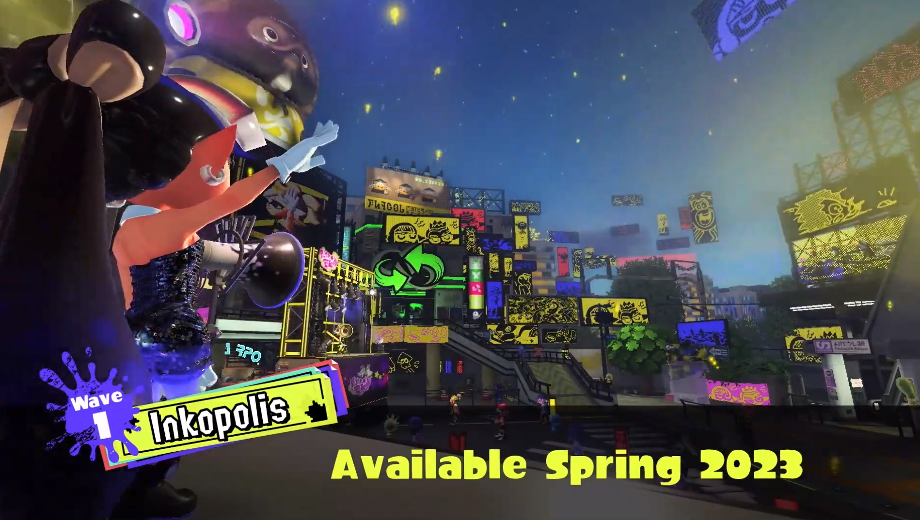Splatoon 3 DLC將玩家帶回Inkopolis，探索了鉤子的奧秘