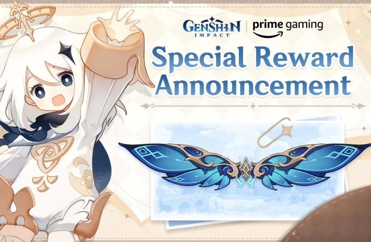 如何領取 Prime Gaming 獨家原神掉落、星光盛宴之翼