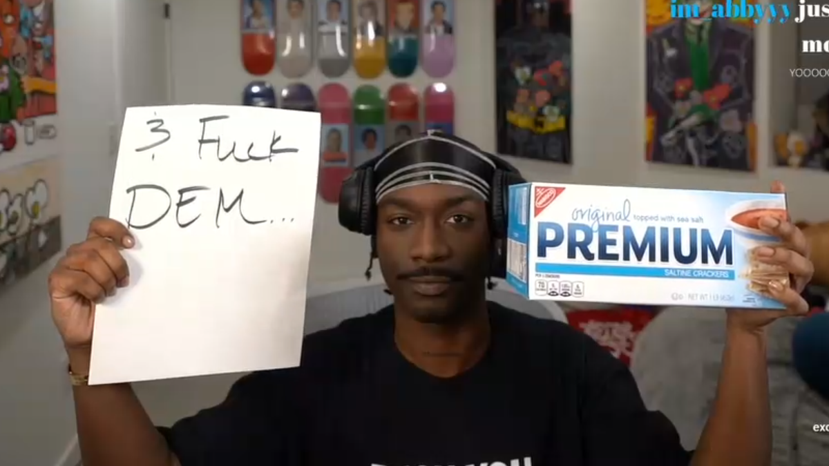 BruceDropEmOff 以不那麼微妙的訊息回擊仇恨者，以回應 Twitch 的重大禁令