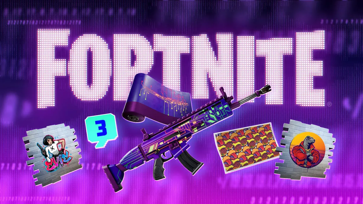 如何在 Fortnite 中完成加密任务“解密雪堆下的信号”
