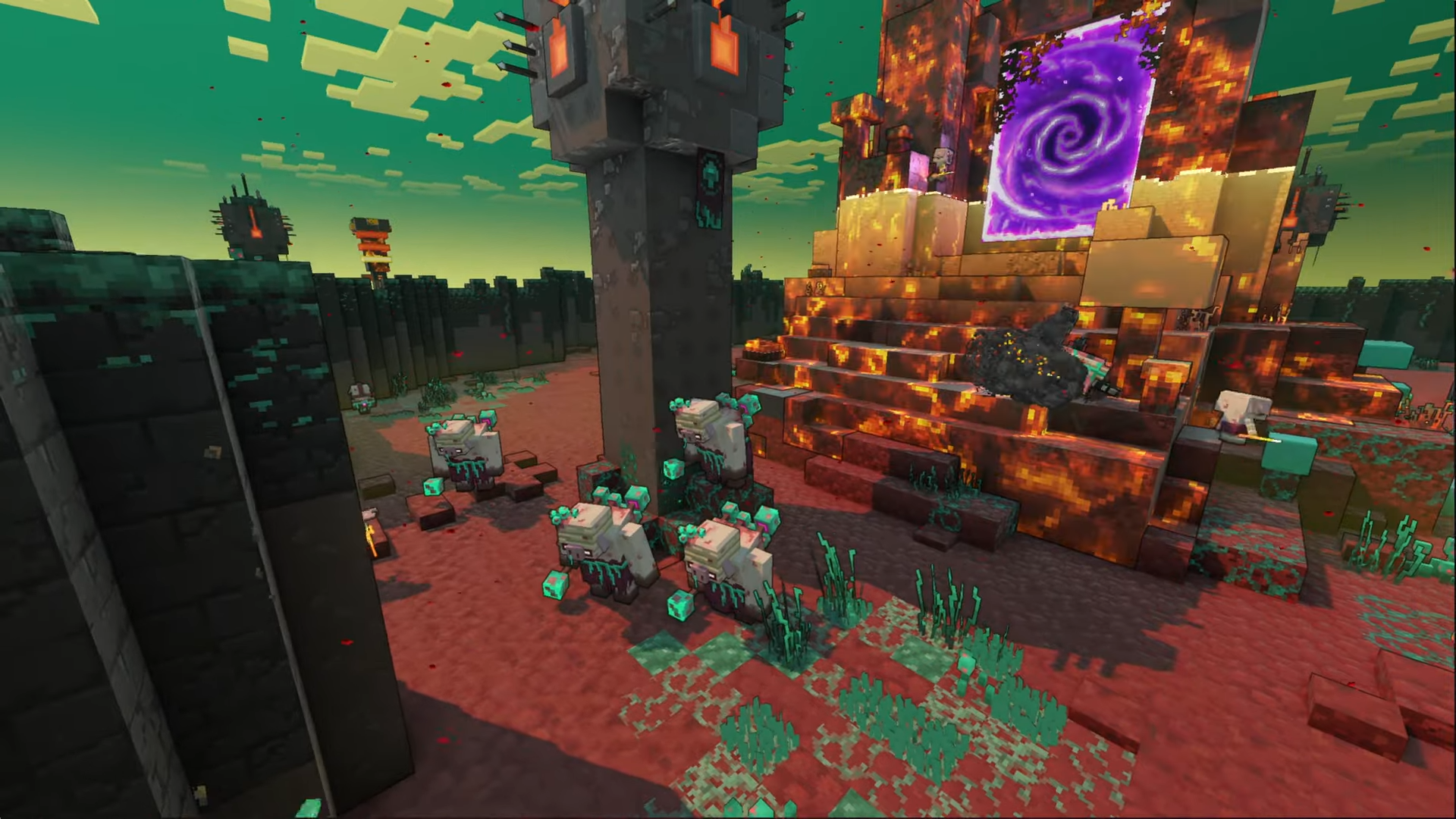 Xbox Game Pass上的Minecraft Legends是吗？