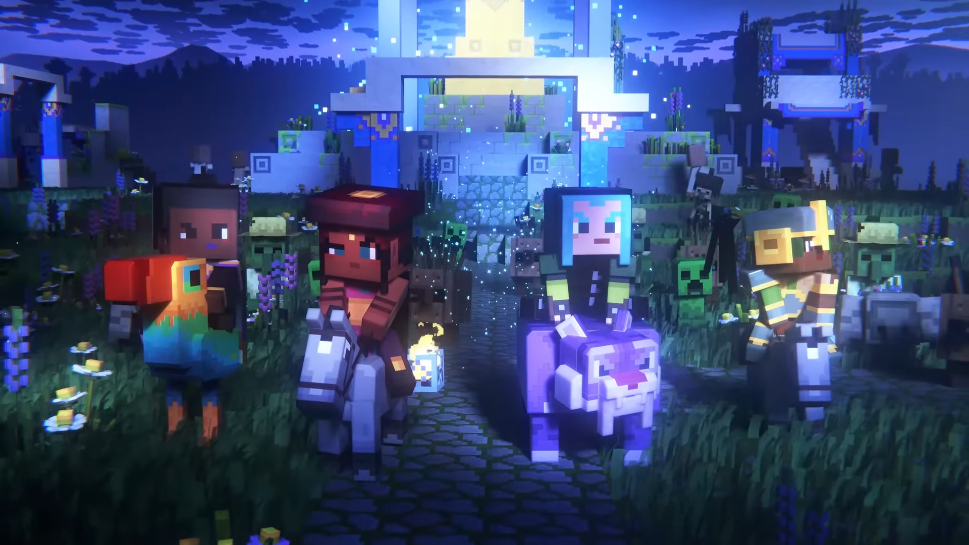 如何在 Minecraft Legends 中治愈