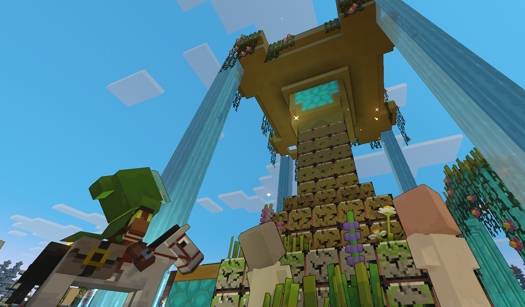 您可以装备自定义的 Minecraft Legends 皮肤吗？