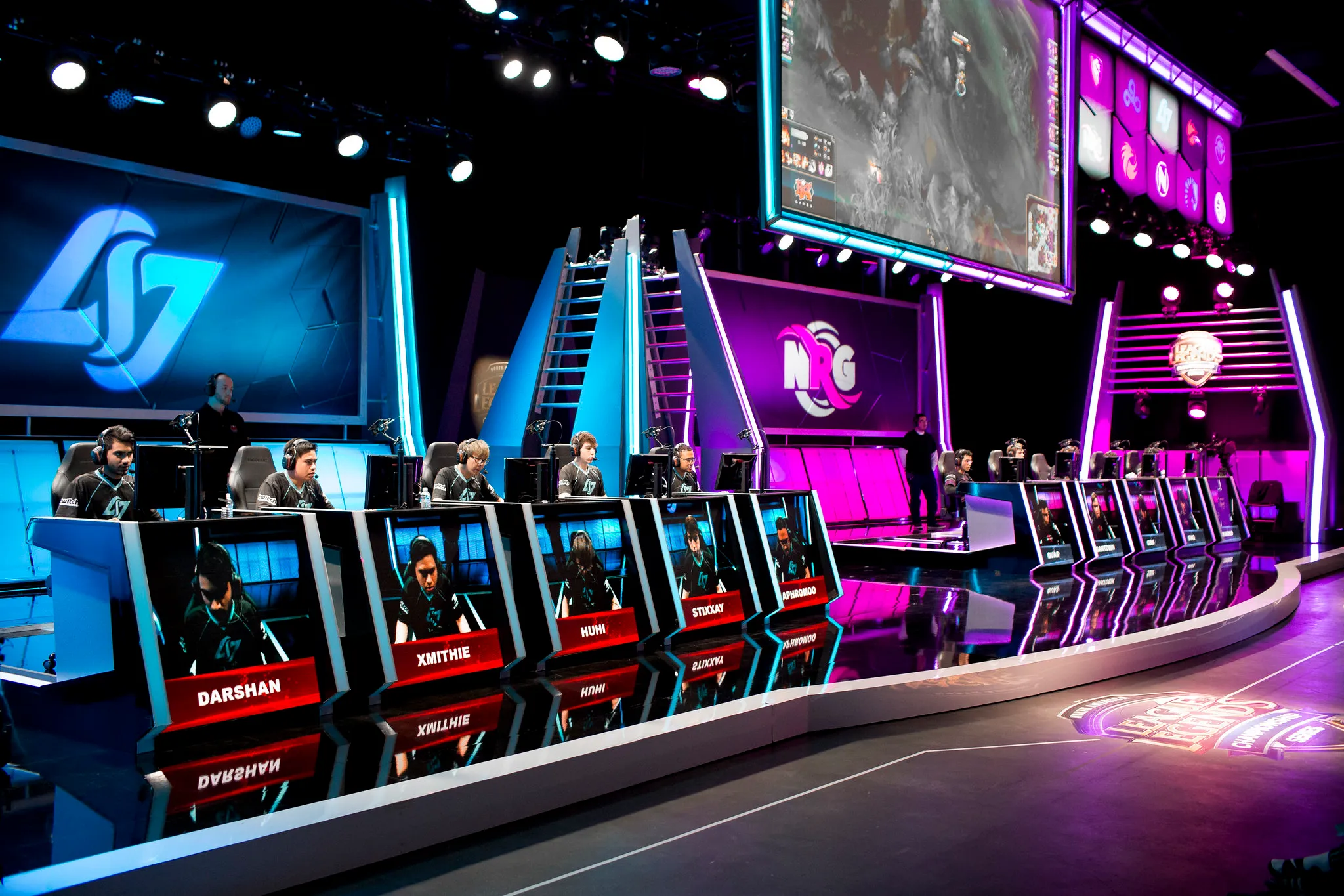 这是 NRG 上次参加联赛时的 LCS 情况